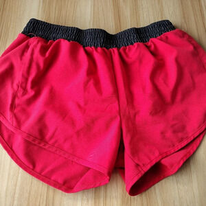 Oiselle Women's Running Shorts Size 6 Red 3” Inseam